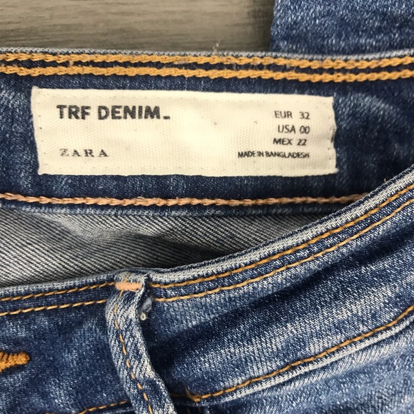 Zara TRF denim jean skinny 00 - Picture 8 of 15